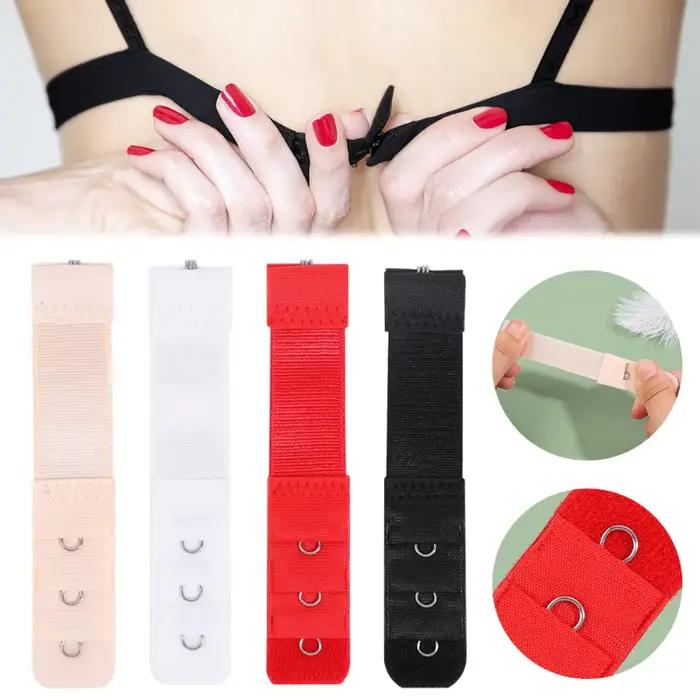 Extensions de soutien-gorge, boucle d'extension, sous-vêtements, extension de soutien-gorge, boucle à 3 rangées, extension de crochet réglable, accessoires intimes