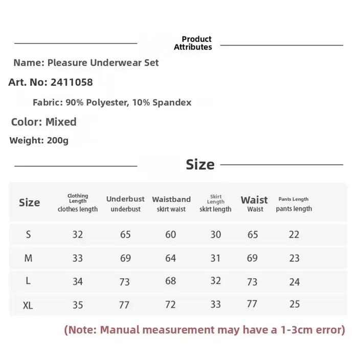 Ensemble de lingerie sexy et tendance pour femmes avec mini-jupe à carreaux, uniforme mignon pour filles avec fente, vêtements pour femmes