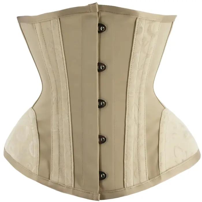 Corset court en forme de sablier pour femmes, Bustiers et Corsets gothiques Sexy, sous le buste, entraîneur de taille, amincissant, cintré à la taille