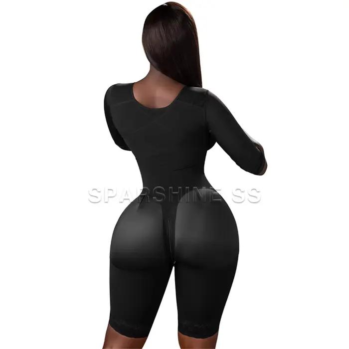 Corset de Liposuccion BBL pour Femme, Combinaison de Tambours Respirants, Gaines Colombiennes, Body Shaper Complet, Stage 2, Post-Chirurgie