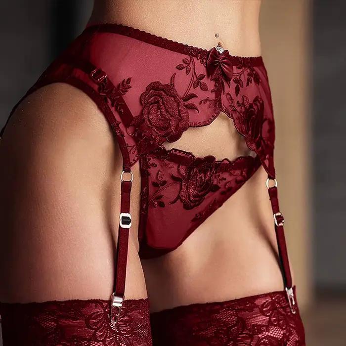 Sous-vêtements sexy, lingerie chic pour femmes, vêtements de nuit en dentelle pour la Saint-Valentin, vêtements de nuit séduisants, sous-vêtements pour femmes, трусы женские, 부부생활 속옷