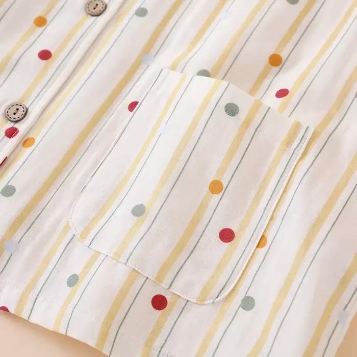 2025 nouveau pyjama pour femmes ensemble 100% coton gaze mignon à manches longues pantalon deux pièces ensemble mince maison vêtements dames