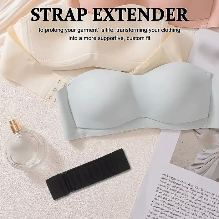 Lot de 6 rallonges de soutien-gorge réglables à 8 trous, bandes élastiques pour soutiens-gorge, vêtements de sport, maillots de bain, boucles d'extension pour soutien dorsal