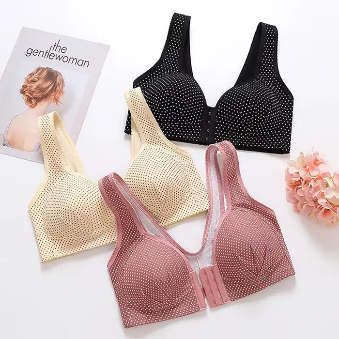 YBFDO-Soutien-gorge push-up sans couture pour femme, sous-vêtements en coton, bralette à bonnet complet, soutien-gorge sans fil, lingerie sexy, mode