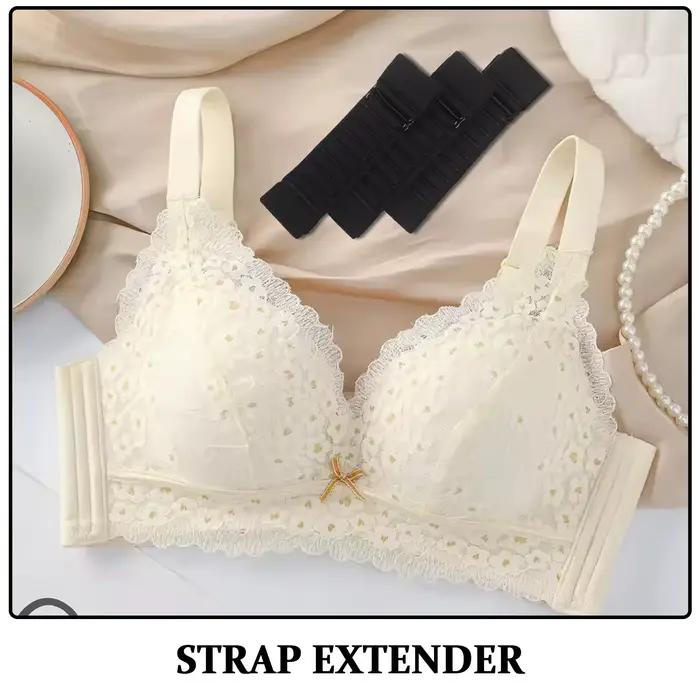 Lot de 6 rallonges de soutien-gorge réglables à 8 trous, bandes élastiques pour soutiens-gorge, vêtements de sport, maillots de bain, boucles d'extension pour soutien dorsal
