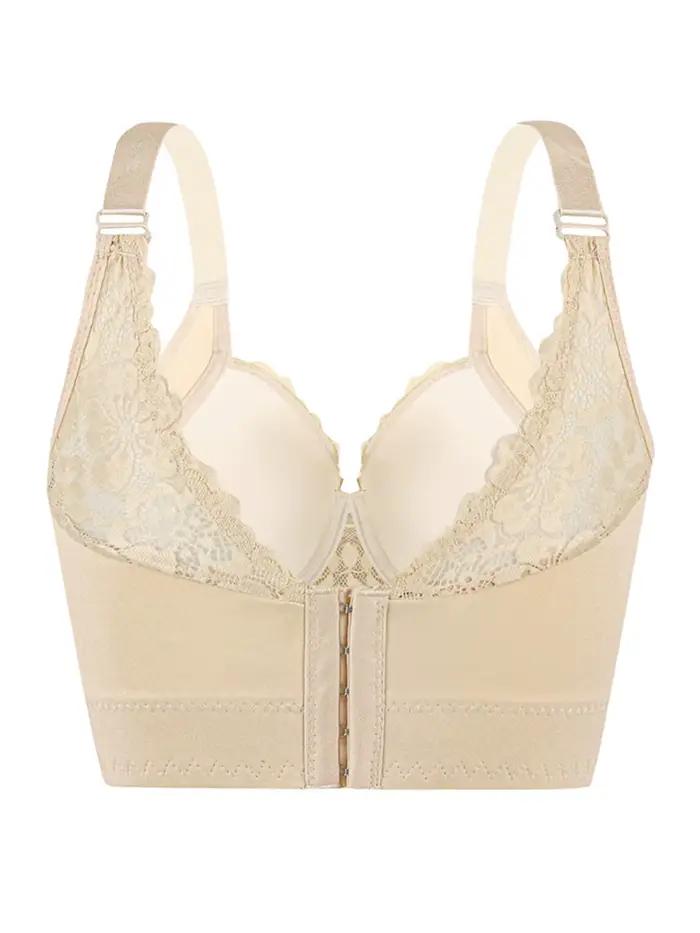 Soutien-gorge en dentelle, soutien-gorge confortable et respirant, soutien-gorge à armatures en acier, soutien-gorge anti-affaissement, lingerie et sous-vêtements sexy pour femmes
