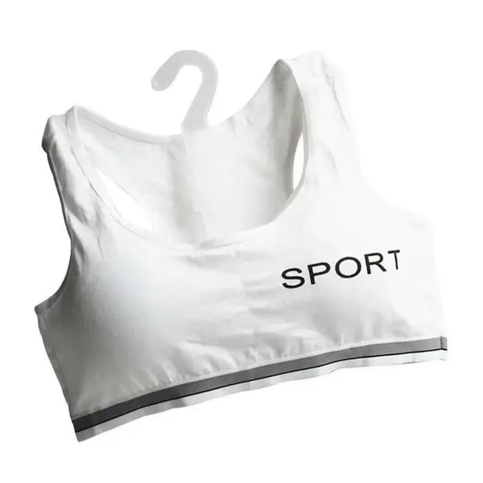 Soutien-gorge de sport pour adolescentes, confortable, sans couture, rembourré, pour filles et femmes, idéal pour la gym, le fitness, le yoga, sous-vêtement de maintien pour jeunes filles