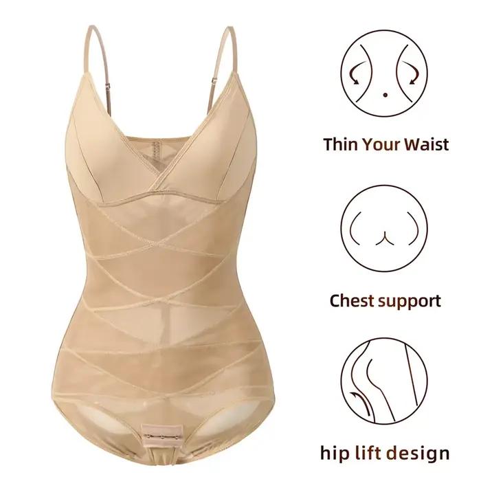 YBFDO-Tenue amincissante pour femme, sous-vêtement formateur de taille, corset, camisole amincissante