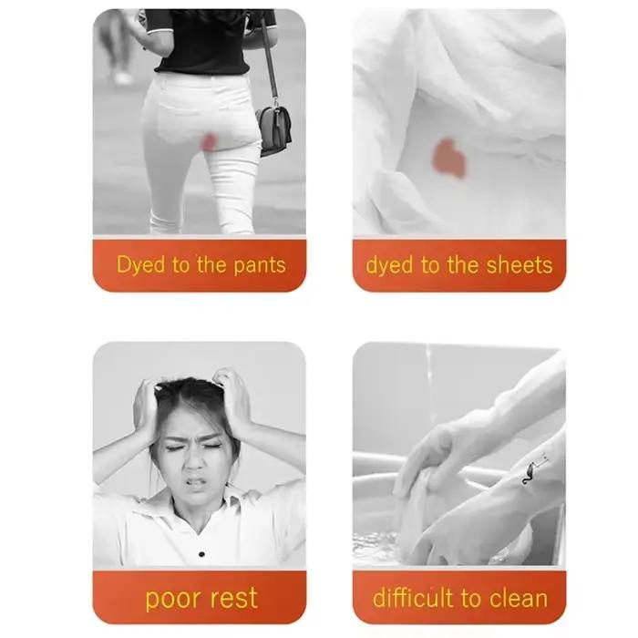 Culottes menstruelles en coton pour femmes haute protection anti-fuite grandes occasions discretes
