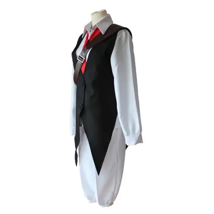 The Seven Deadly Sins Meliodas Cosplay Costume, Halloween Carniva, Ensemble complet, Uniforme avec perruque et sac