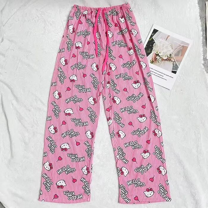 Hello Kitty pyžamové kalhoty