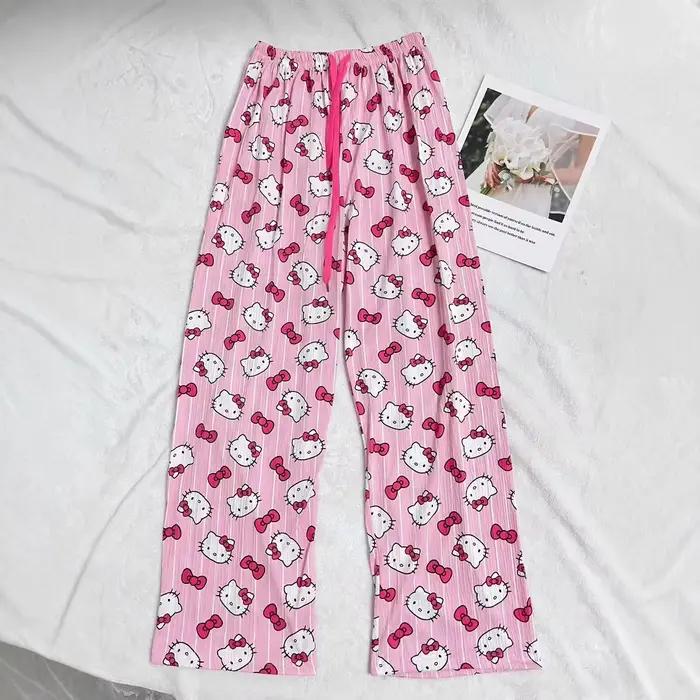 Hello Kitty pyžamové kalhoty