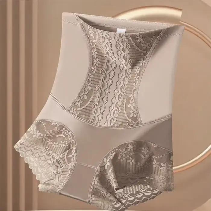 Culotte gainante taille haute pour femme, short amincissant ventre plat, rehausseur de fesses, sous-vêtement sculptant post-partum