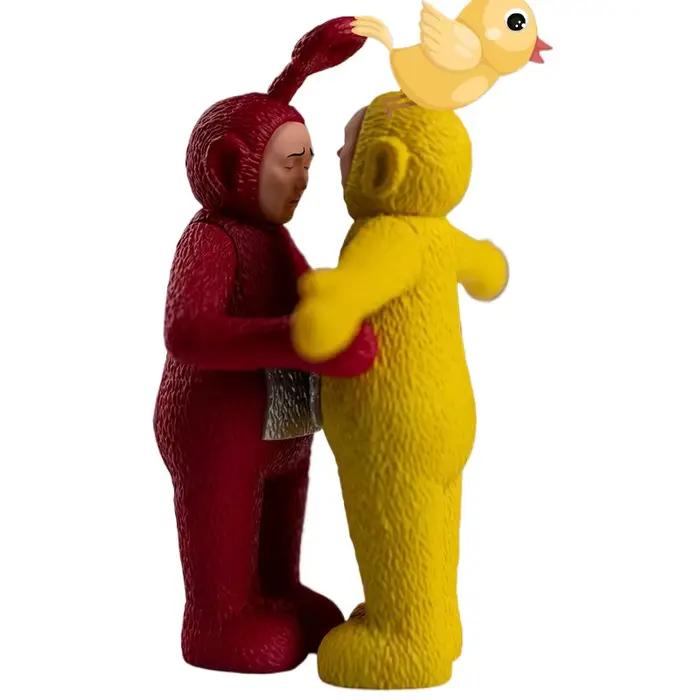 Figurine de collection en vinyle Teletubby parodiant un Minion, jouet de dérision, crossover Titanic, décoration intérieure pour collectionneurs adultes