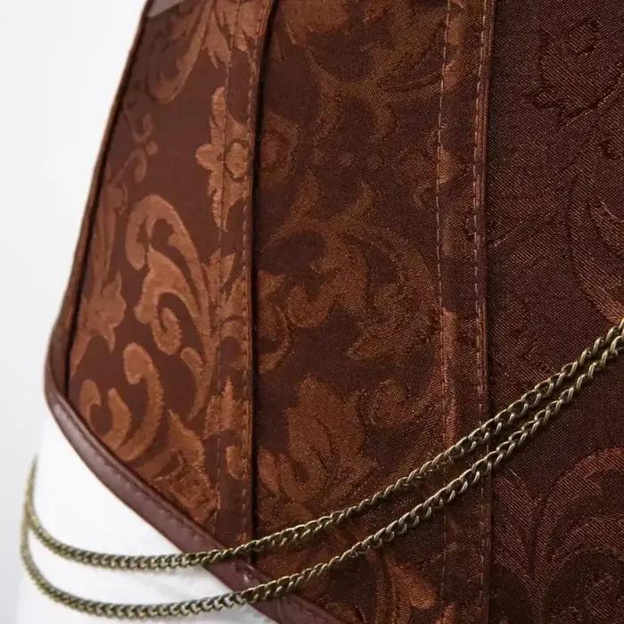 Corsets pirate pour femmes, Bustier en cuir, Steampunk, boucle, fête de carnaval, Clubwear, Costumes d'halloween, grande taille