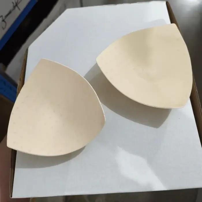 Accessoires de lingerie : Inserts triangulaires d'été pour rehaussement, coussinets de poitrine fins, coussinets de soutien-gorge en éponge, bonnets de soutien-gorge pour femmes