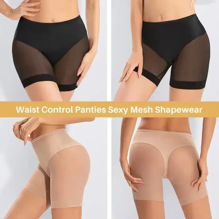 Culotte Slim en Maille pour Femme, Sous-Vêtement Amincissant, Taille Haute, Nouvelle Collection