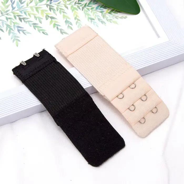 Extension de soutien-gorge élastique à 2 crochets pour femmes, 5 pièces/ensemble, sangle d'extension, Clip à crochet, boucle réglable, accessoires intimes