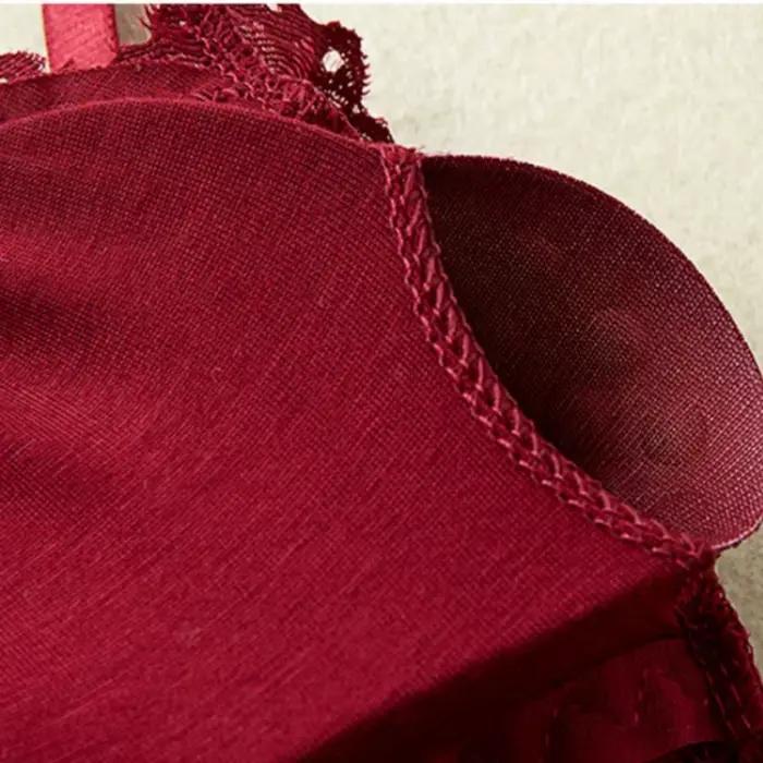 Soutien-gorge en dentelle pour femme, bralette florale sexy, lingerie sans armatures, bretelles réglables, camisole avec coussinets amovibles