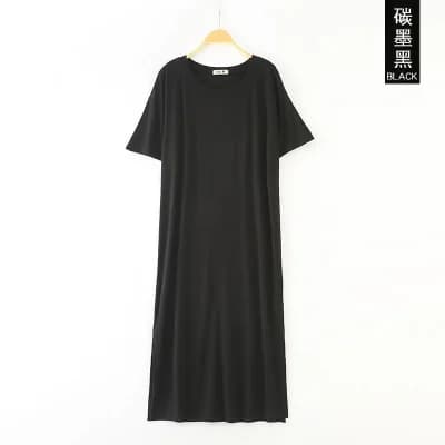 Robe de nuit en coton modal pour femmes, chemise de nuit, chemise de nuit, vêtements de nuit, grande