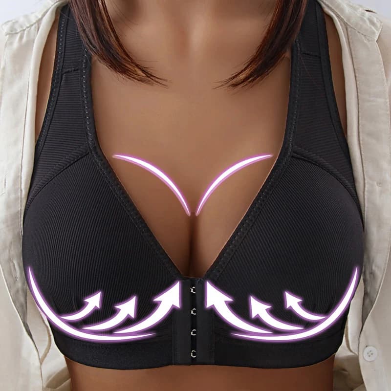 YBFDO-Soutien-gorge push-up sans couture pour femme, sous-vêtements en coton, bralette à bonnet comp