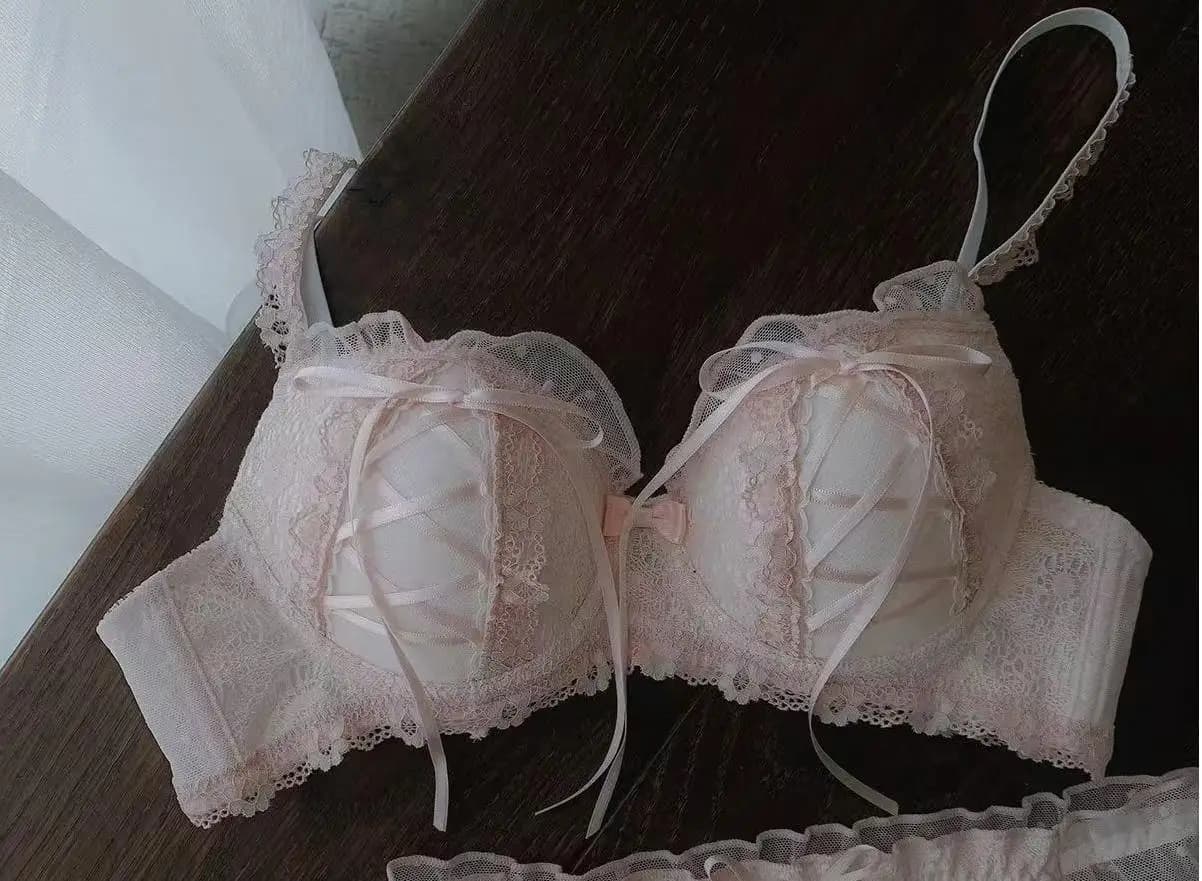 Lolita-Soutien-gorge de Rhen dentelle, sexy, ajustable, anti-6 000, doux, tempérament