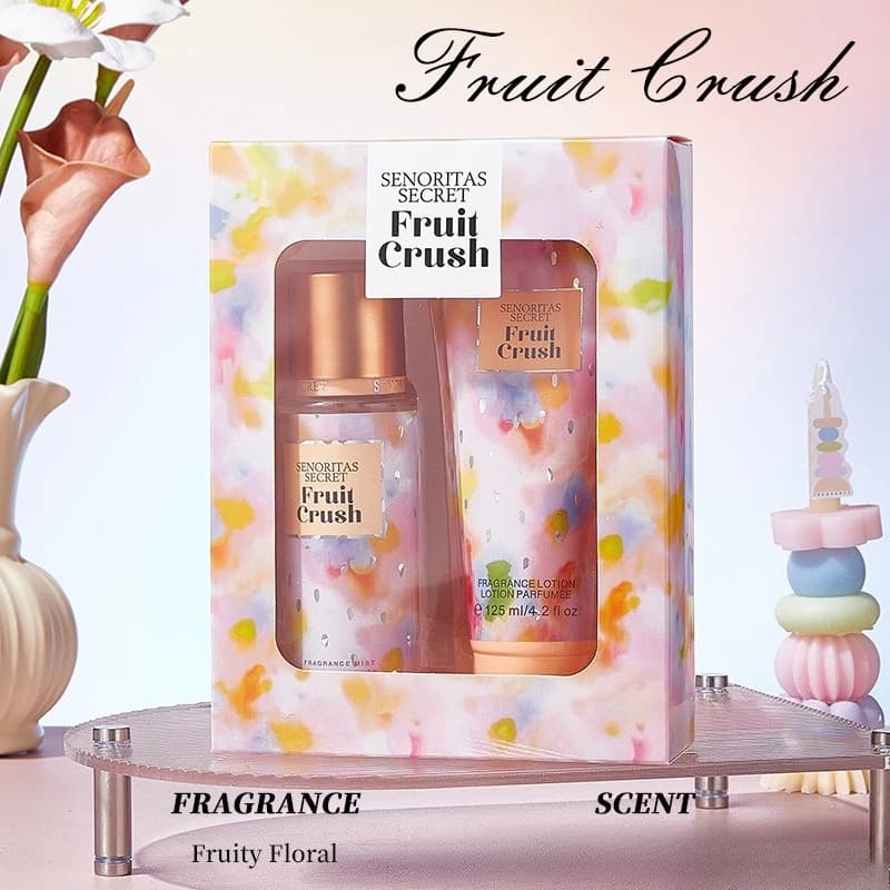 Kit de lotion corporelle parfumée 125 ml + 125 g, parfum durable, hydratant, améliore la peau sèche,