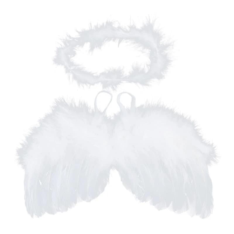 Ailes d'ange pour bébé avec bandeau, accessoires de prise de vue Photo pour nouveau-né, ensemble d'a