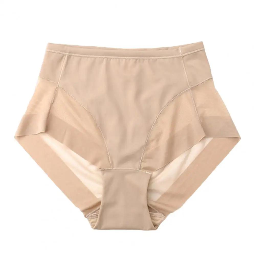 Femmes minceur culottes taille haute ventre contrôle slips sans couture respirant dames taille moyen