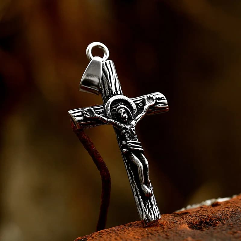 Beier – pendentif croix de jésus pour hommes, nouveau Design créatif, Punk Hip Hop, crâne, bijoux ch