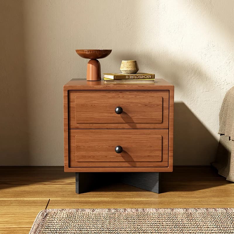 Table De chevet Vintage du milieu du siècle, minimaliste, élégante, tendance, esthétique, luxe neutr