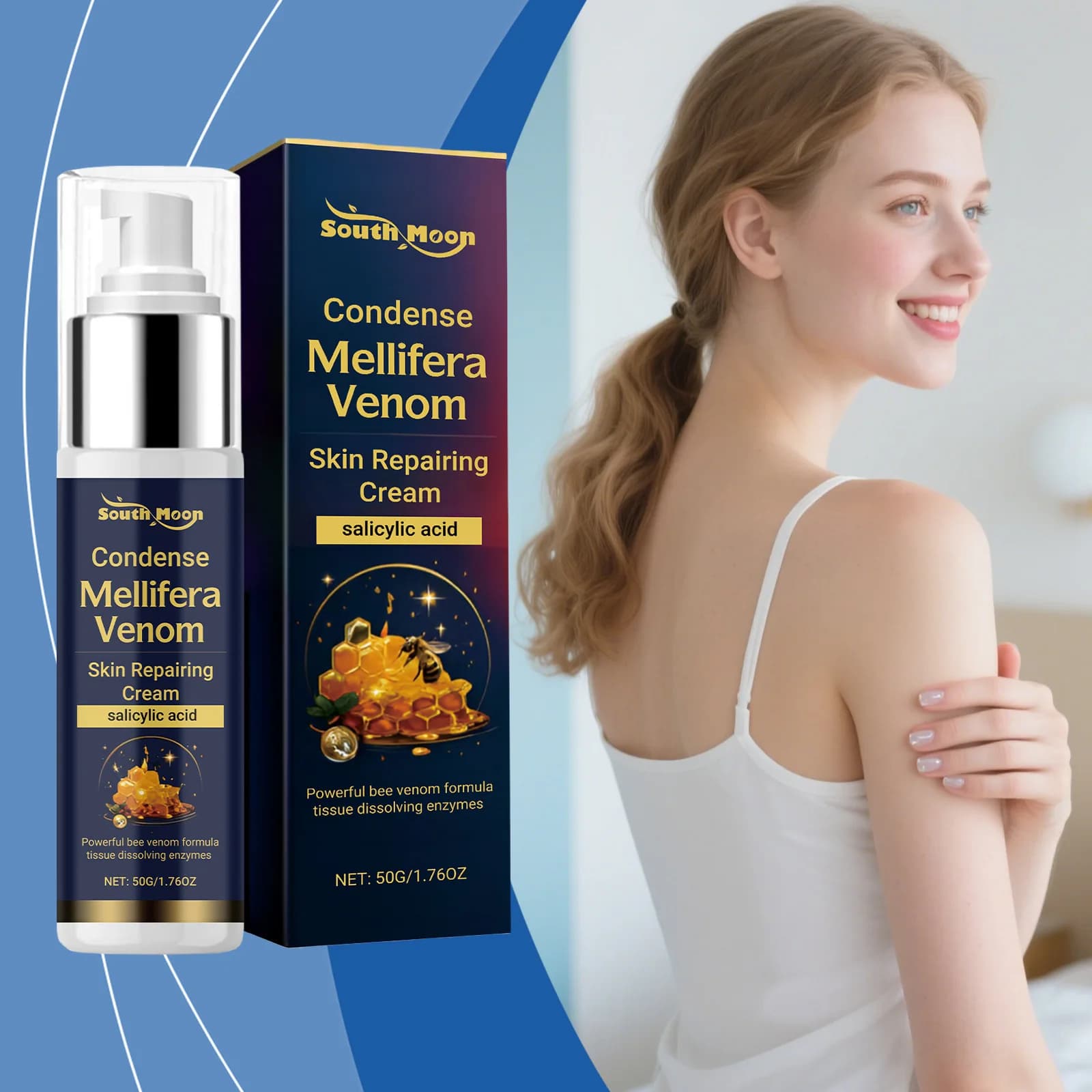 Crème de soin pour le corps, nettoyante, soin doux, hydratante et lissante pour la peau