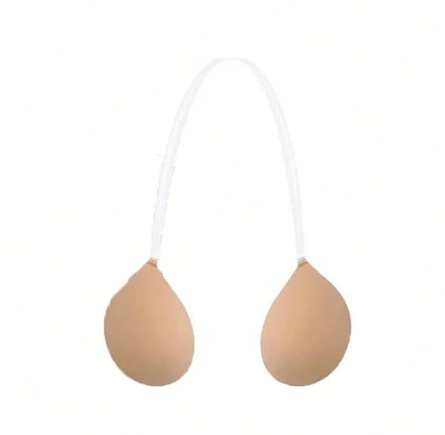 Soutien-gorge collant pour femmes, dos nu, robe de mariée, plongeant en Silicone, col en U profond, 