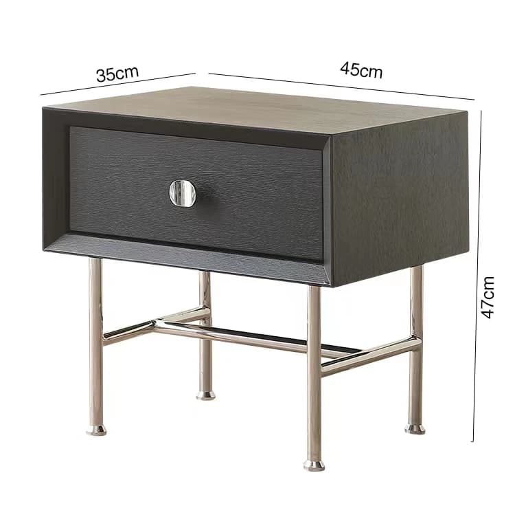 Table De chevet nordique moderne, esthétique, luxe européen Simple, tiroir tendance, meubles De cham