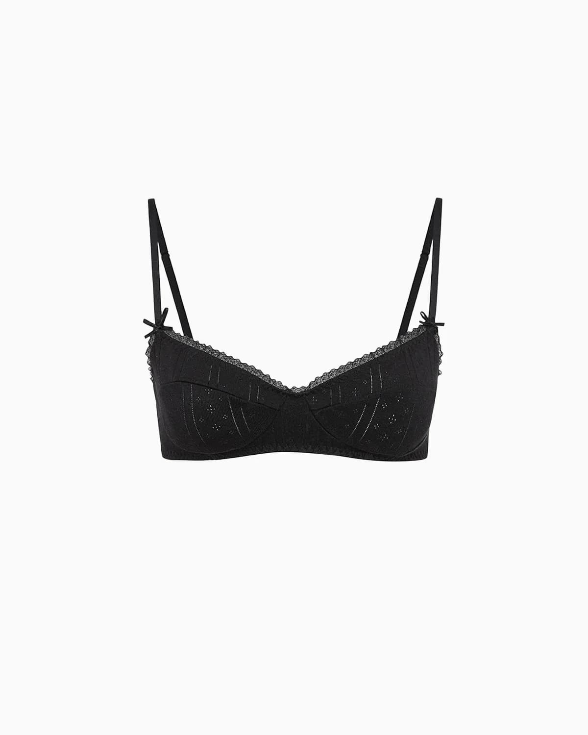 Couco – soutien-gorge rétro, sous-vêtements à bretelles, corset serré, confortable, bordure en dente