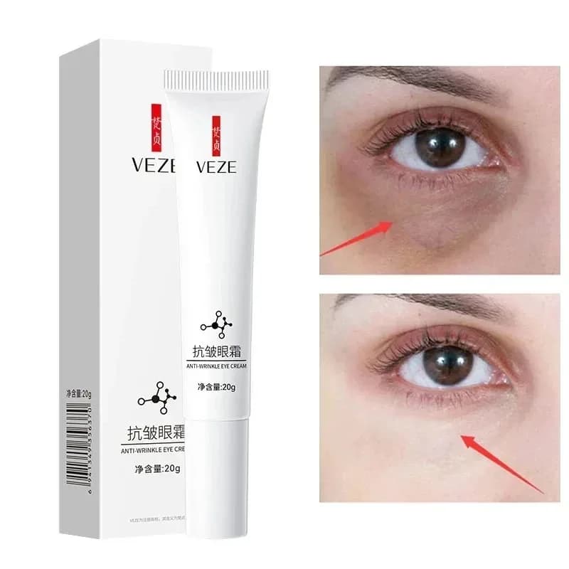 Nicotinamide crème pour les yeux cernes supprimer les poches sous les yeux acide hyaluronique sérum 