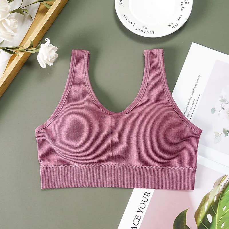 Soutien-gorge de sport respirant, gilet de sport pour femme, sous-vêtement athlétique, sous-vêtement