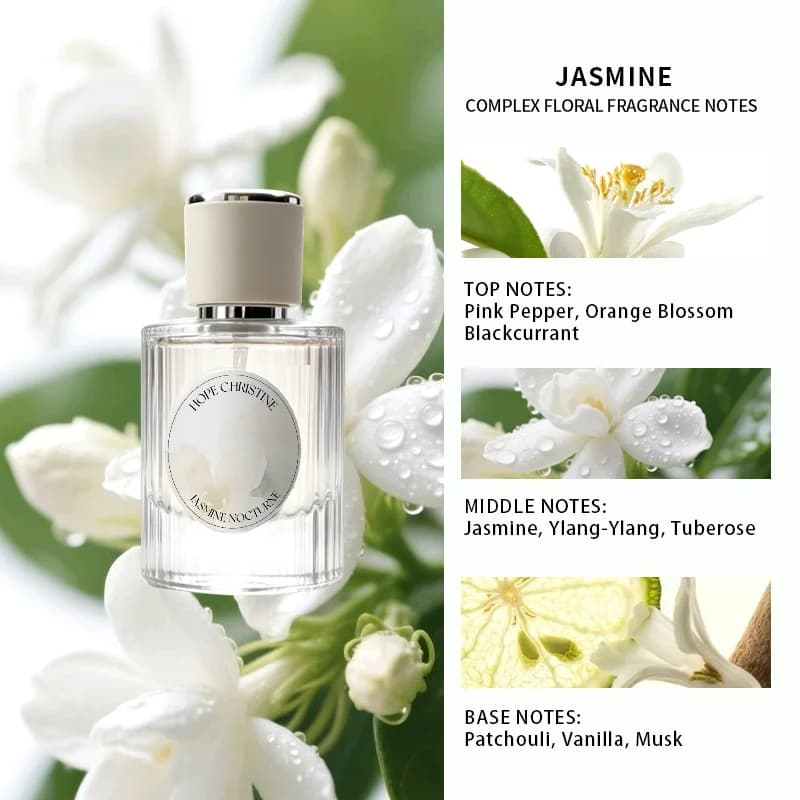 Série de parfums floraux d'été 12 senteurs, luxe romantique, longue tenue, parfum féminin pour le qu
