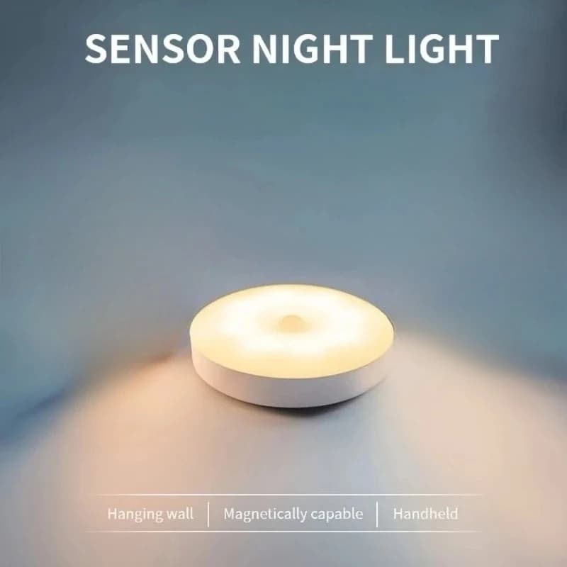 Veilleuse à détecteur de mouvement, optionnelle blanc chaud ou blanc froid, lampe LED à induction au
