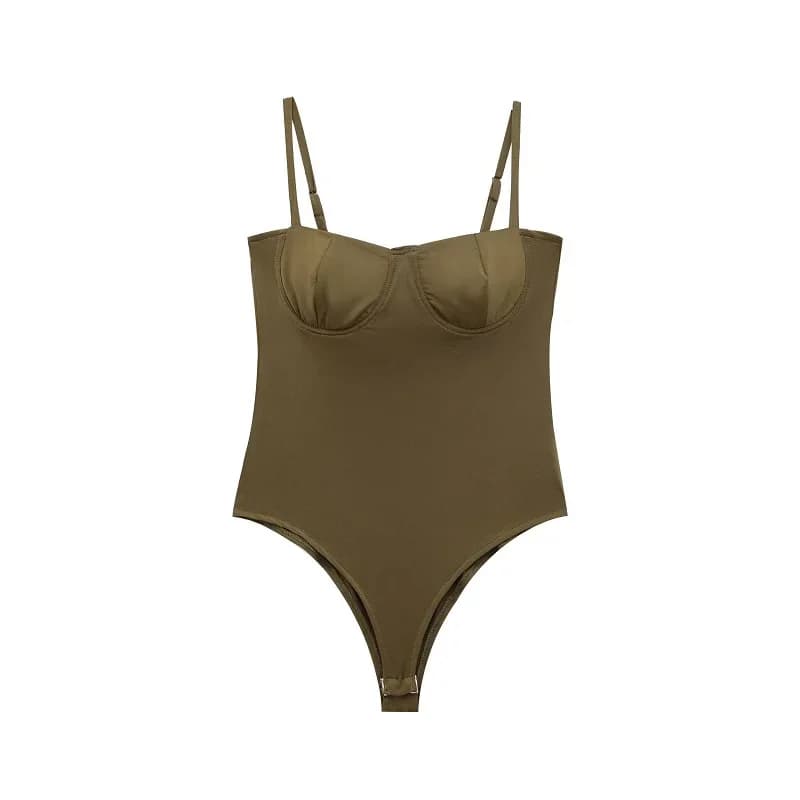 MUJER 2025 body femme Sexy Corset body pour femmes Satin dos nu body femmes une pièce combinaisons p