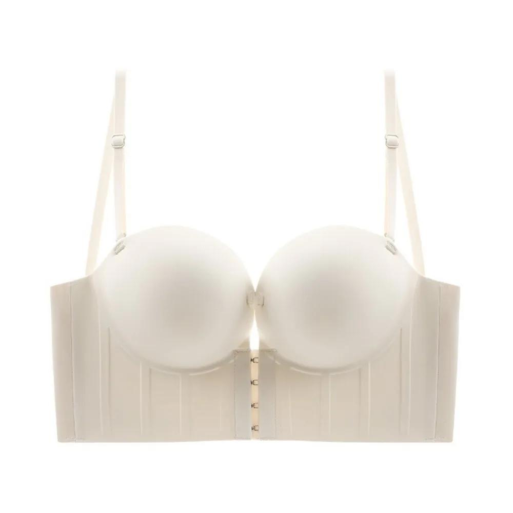 Soutien-gorge sans bretelles Beauty U Back Push Up, sous-vêtement invisible sans armatures, soutien-
