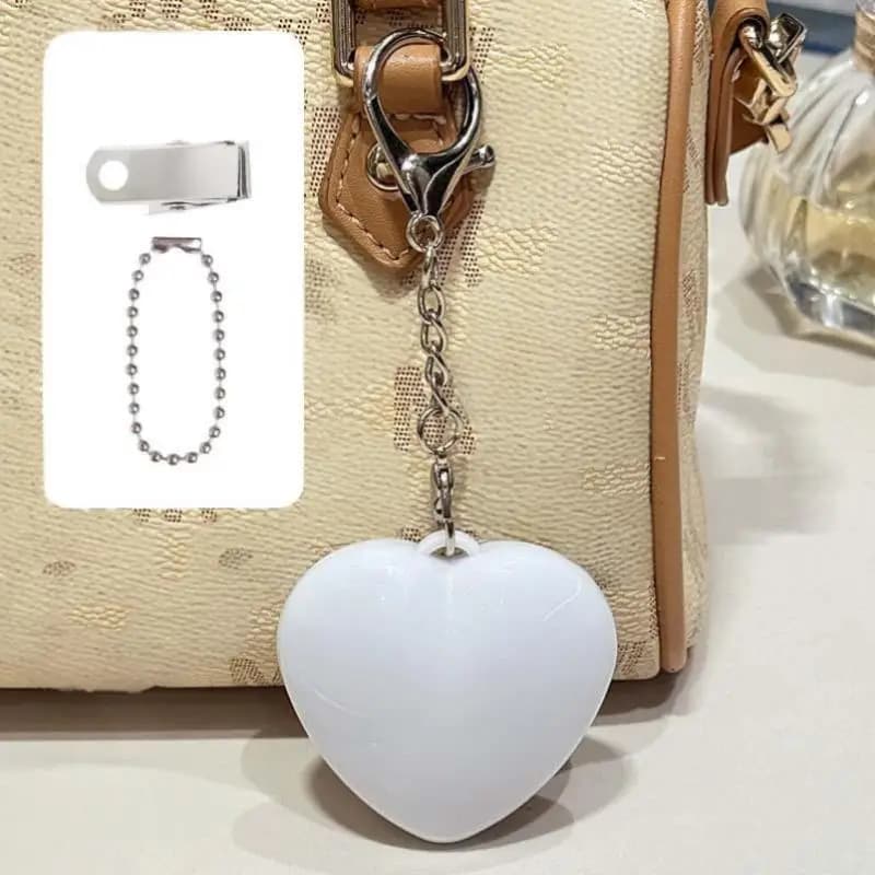 Sensible au toucher brillant forme de coeur lumière LED détection automatique sac à main lumière tac