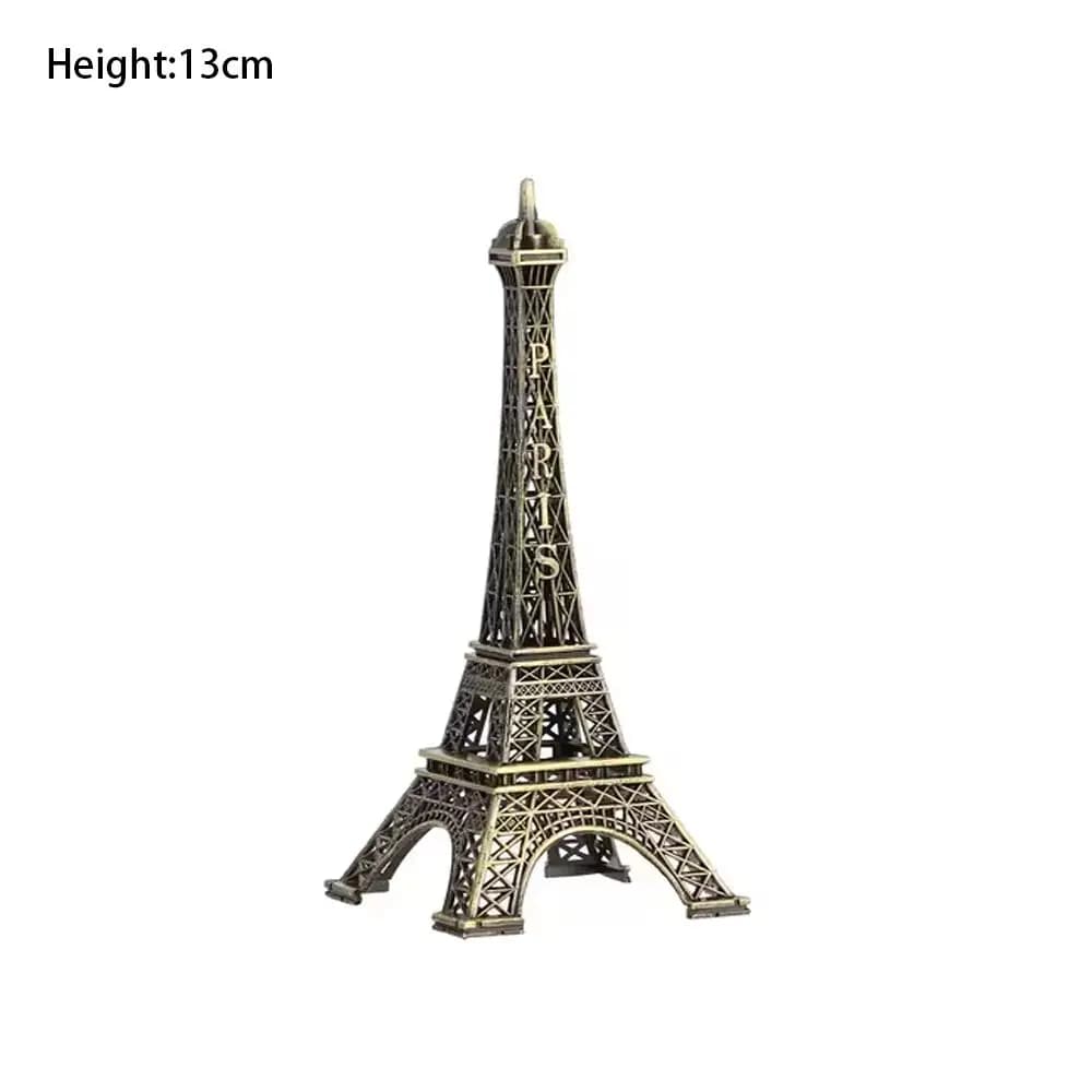 Statue de tour Eiffel en métal Bronze, Design exquis, ornements décoratifs de tour Eiffel, 7 tailles