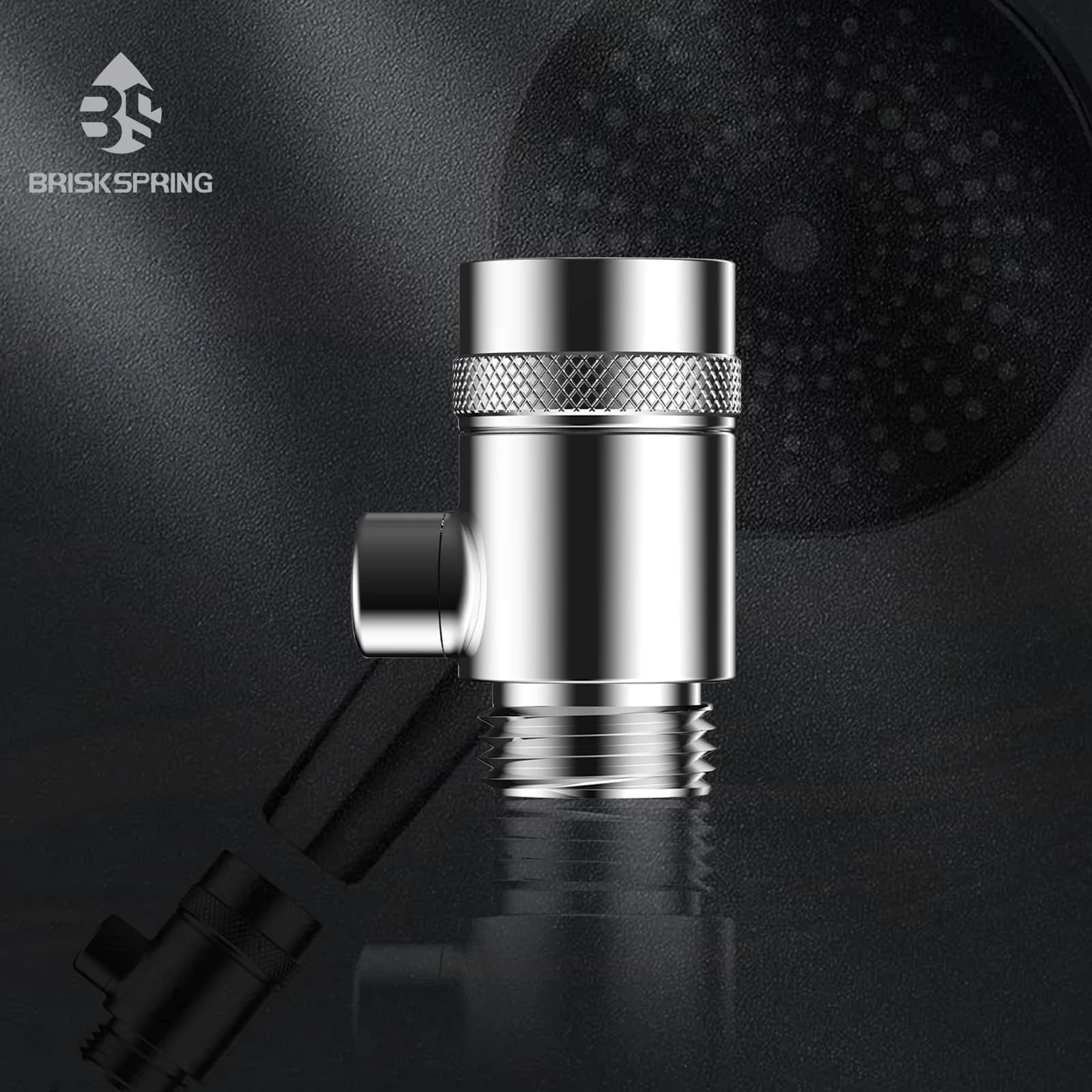 BriskSpring Micro générateur de bulles pour Showhead G1/2 connecteur pomme de douche filtre Nanobble