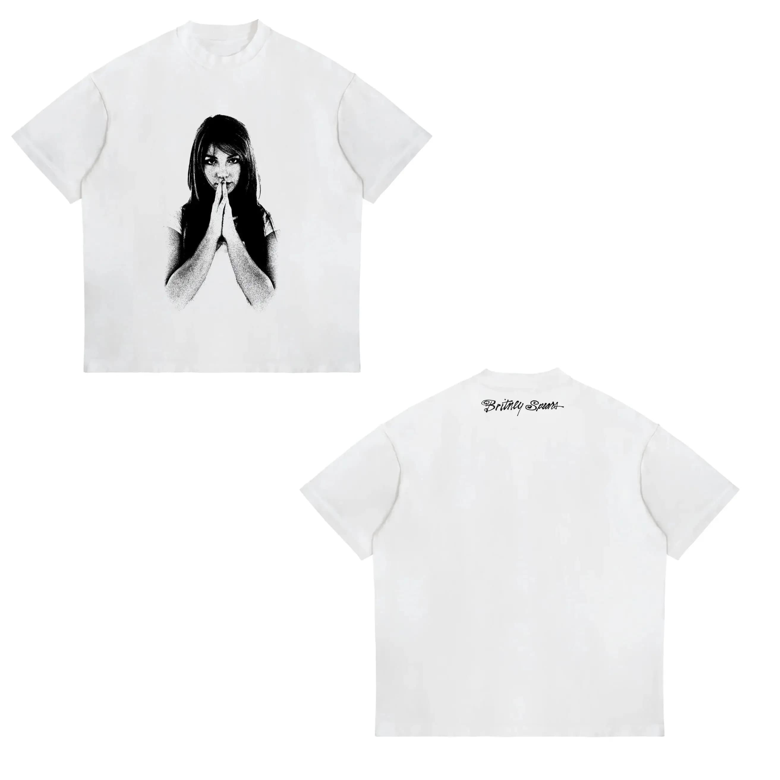 Nouveau T-shirt rétro Britney Spears Bubble Gum Balloon, collection Printemps-Été 2026, mode décontr