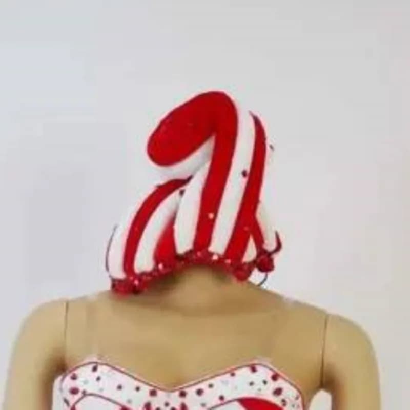 Costume de Fille Glace Sucrée pour Bar, Boîte de Nuit, Cosplay, Noël, Thème Gâteau Sucré, Défilé Par
