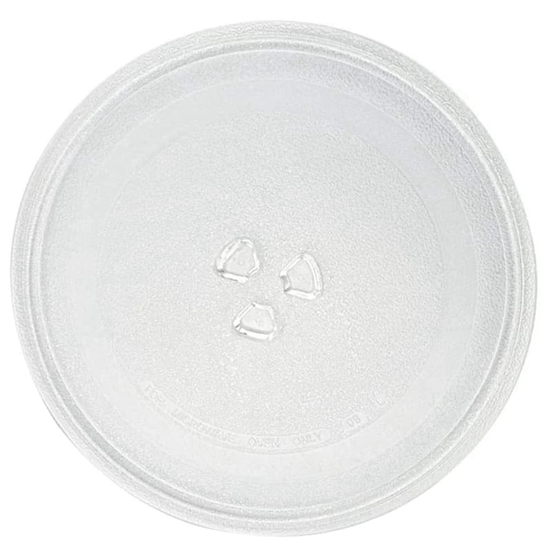 Plaque de rechange universelle pour micro-ondes, plaque de verre colorée, ronde, durable, micro-onde