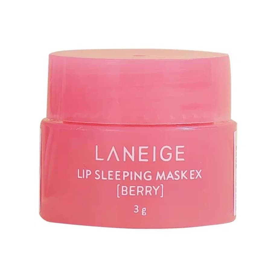 Lot de masques pour les lèvres Laneige 4*8g 5*3g – Baume de nuit réparateur hydratant et nourrissant