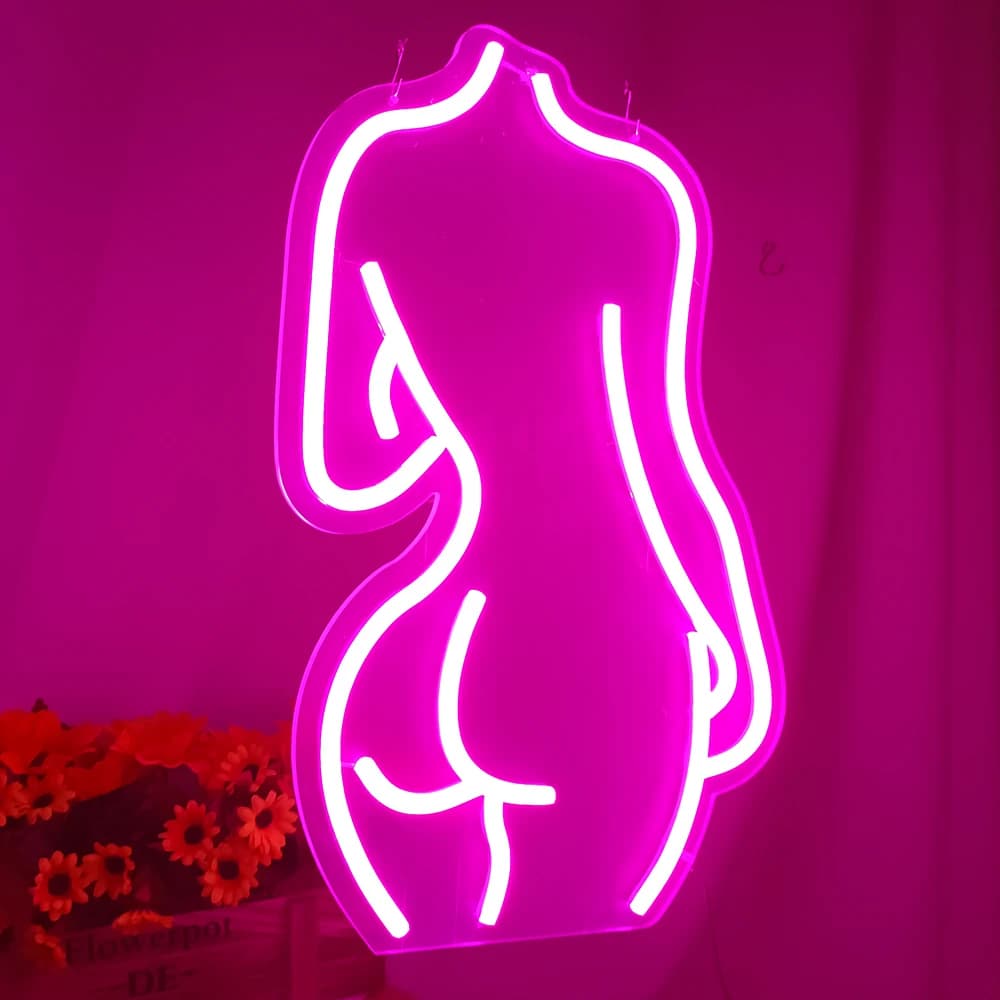 Ailes d'ange LED enseigne au néon acrylique mur Art lumière maison fête mariage veilleuse anniversai