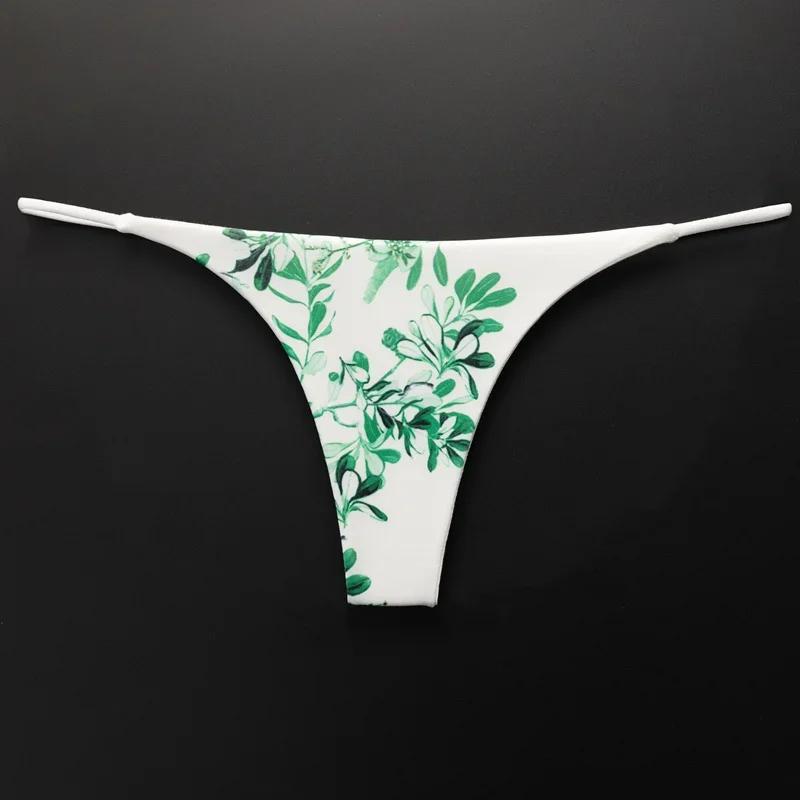 S-XXL femmes grande taille string Sexy culotte sans couture Camo/zèbre/léopard culotte caleçon dames
